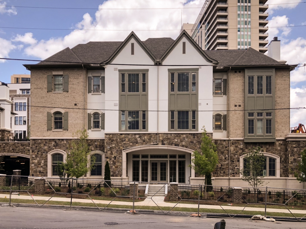 Completed exterior build